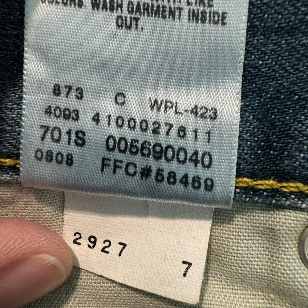 Levi's 569 Loose Straight Jeans Mens 36 Blue Medium Wash Denim Relaxed Fit‎